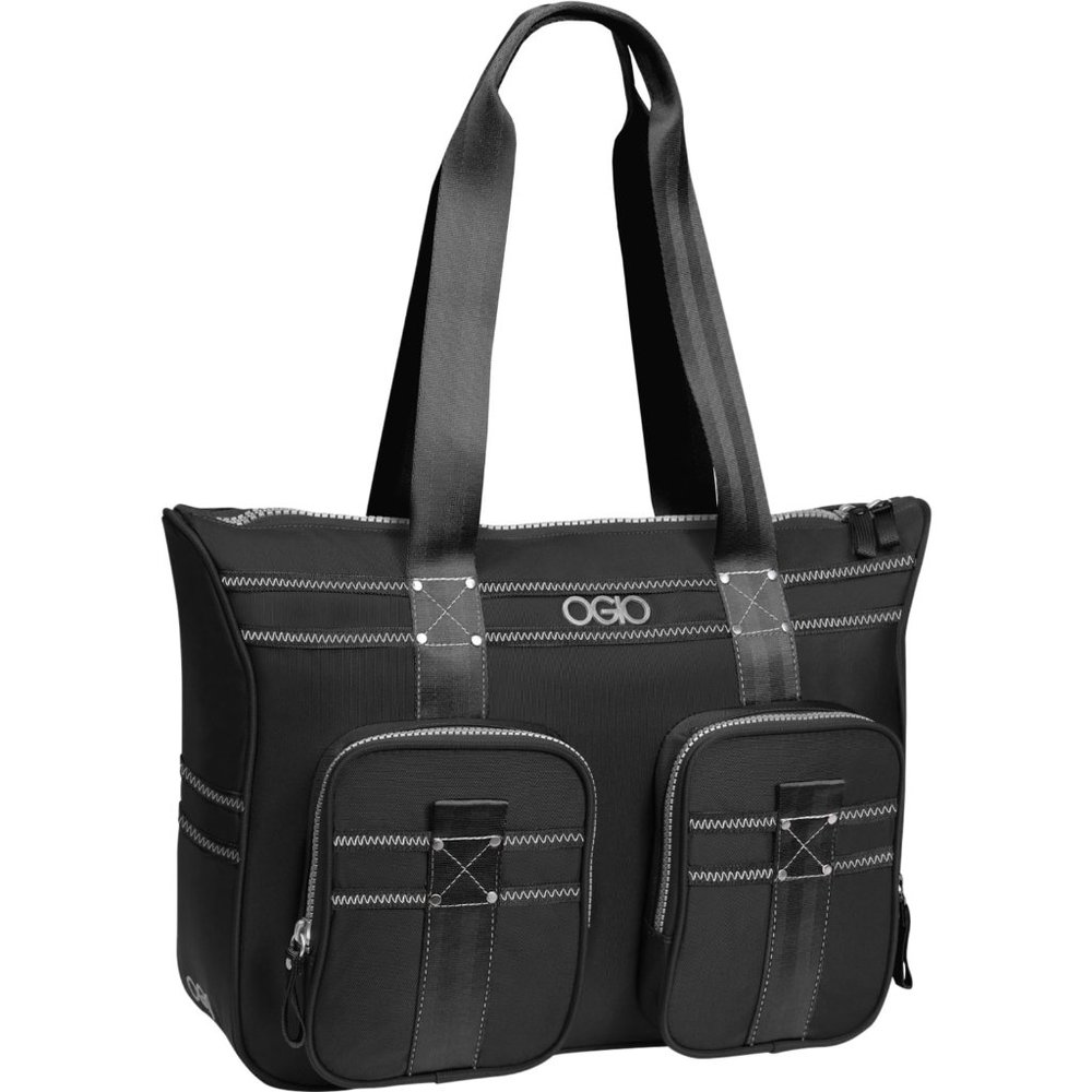 New OGIO Libson Black Quilted Padded Laptop Bag